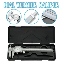 0-150mm Vernier Caliper With Watch Pachometer Gauge Micrometer Measuring Instrument Ruler Scale Test Meters Woodworking Tool
0-150mm Vernier Caliper With Watch Pachometer Gauge Micrometer Measuring Instrument Ruler Scale Test Meters Woodworking Tool