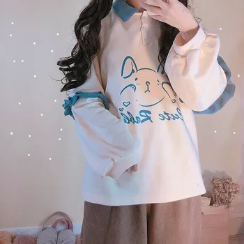 Hoodies Sudadera Mujer Hoody Long Sleeve Sweatshirt Autumn Women Sweatshirts Casual Cute Rabbit Printed Loose Round Neck White
Hoodies Sudadera Mujer Hoody Long Sleeve Sweatshirt Autumn Women Sweatshirts Casual Cute Rabbit Printed Loose Round Neck White