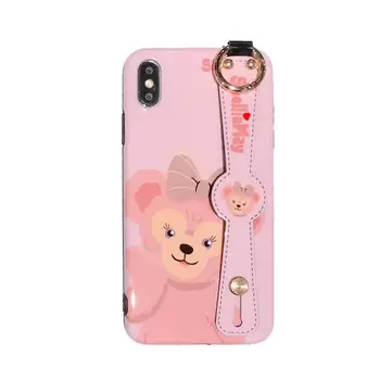 Cute bear wristband Xs max mobile shell bracket 8plus smooth full soft protective sleeve suitable rope 06203
Cute bear wristband Xs max mobile shell bracket 8plus smooth full soft protective sleeve suitable rope 06203