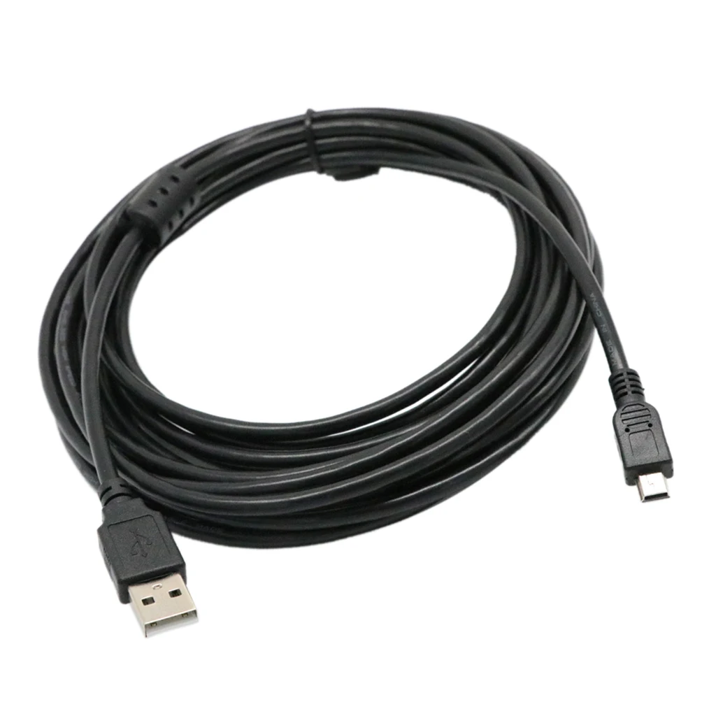 16FT USB 2.0 Cable Type A To Mini B Male To Male 5 PIN For Camera/ Phone 16FT USB 2.0 Cable Type A To Mini B Male To Male 5 PIN For Camera/ Phone