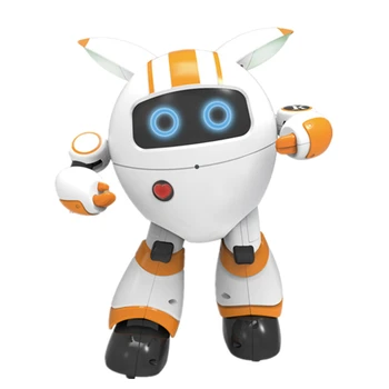 R14 2.4G Smart RC Robot Programmable Kids Toys Touch Singing And Dancing Educational Toys With LED Light Walk Slide Movement
R14 2.4G Smart RC Robot Programmable Kids Toys Touch Singing And Dancing Educational Toys With LED Light Walk Slide Movement