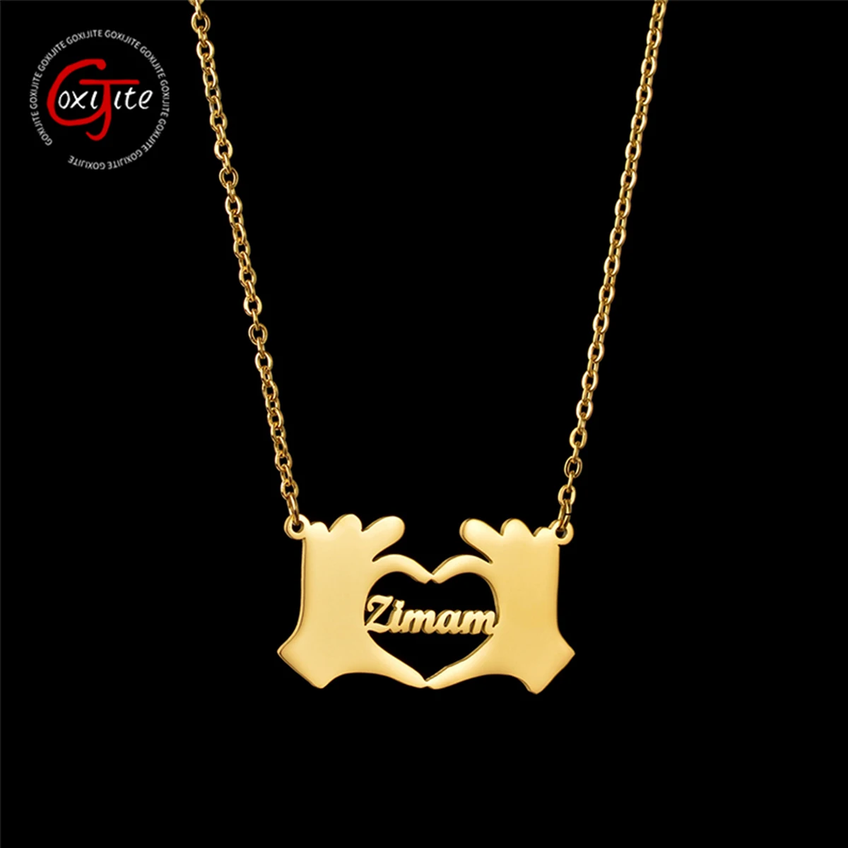 Goxijite Custom Name Necklace For Lover Personalized Love Hands Nameplate Necklaces Women's Accessories Jewelry Gift
Goxijite Custom Name Necklace For Lover Personalized Love Hands Nameplate Necklaces Women's Accessories Jewelry Gift
