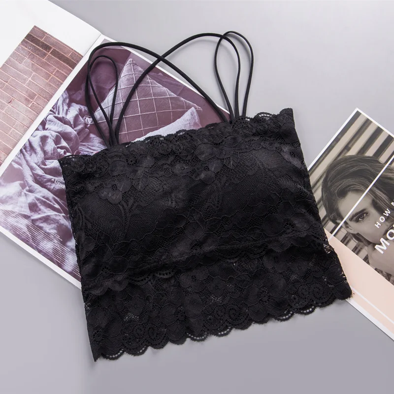 Women Lace Bralette Sexy Lingerie Wireless Bra Famale Comfort Full Cup Padded Push-up Bra With Chest Pads Sujetador Deportivo
Women Lace Bralette Sexy Lingerie Wireless Bra Famale Comfort Full Cup Padded Push-up Bra With Chest Pads Sujetador Deportivo