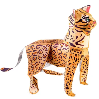 Ocelot Leopard Cat Folding Cutting Mini Cute 3D Paper Model Papercraft Animal Figure DIY Kids Adult Handmade Craft Toys QD-215
Ocelot Leopard Cat Folding Cutting Mini Cute 3D Paper Model Papercraft Animal Figure DIY Kids Adult Handmade Craft Toys QD-215