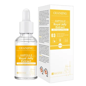 Royal Jelly Facial Lifting And Tightening Repair Fade Fine Lines Nourish Skin 30ML T1 
Royal Jelly Facial Lifting And Tightening Repair Fade Fine Lines Nourish Skin 30ML T1