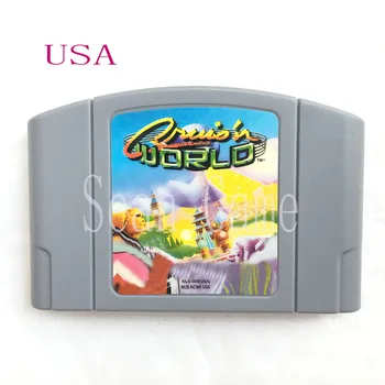 High USA NTSC Quality Customer Cartridge Cruisn World Card for 64 Bit Video Game Console
High USA NTSC Quality Customer Cartridge Cruisn World Card for 64 Bit Video Game Console