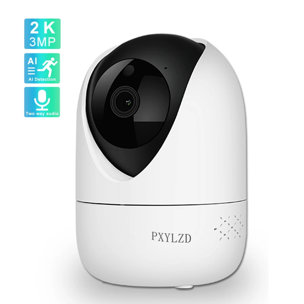 3MP IP Camera Wifi Ultra HD Auto Tracking Night Vision Home Security Cameras Wireless Network CCTV Two Way Audio Baby Monitor
3MP IP Camera Wifi Ultra HD Auto Tracking Night Vision Home Security Cameras Wireless Network CCTV Two Way Audio Baby Monitor