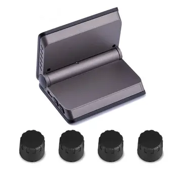 TPMS Solar Power Tyre Pressure Monitoring System with 4 Sensors LCD Real-time Display Car Tire Pressure Auto Alarm
TPMS Solar Power Tyre Pressure Monitoring System with 4 Sensors LCD Real-time Display Car Tire Pressure Auto Alarm