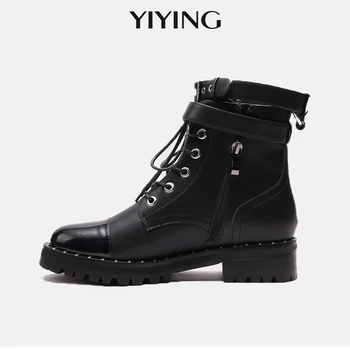 Punk Style Luxury Brand Designer Belt Buckle Short Boots Women 2020 Autumn Winter New Round Toe Thick Heel Ankle Boots For Women
Punk Style Luxury Brand Designer Belt Buckle Short Boots Women 2020 Autumn Winter New Round Toe Thick Heel Ankle Boots For Women