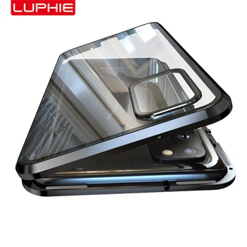 Luphie Magnetic Metal Phone Case For Galaxy S20 Plus Strong Magnet Glass Cover For S 20 Ultra Pro Clear Back Lens Protection S20
Luphie Magnetic Metal Phone Case For Galaxy S20 Plus Strong Magnet Glass Cover For S 20 Ultra Pro Clear Back Lens Protection S20