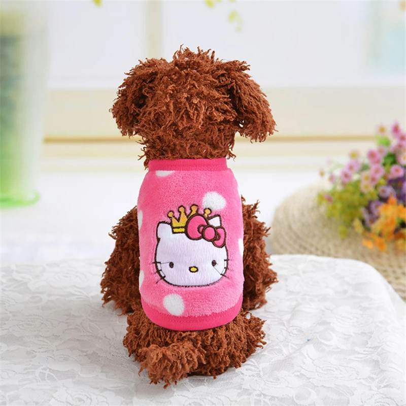 5 2019 Dog Christmas Pet Costume Hoodie Coat for Dogs and Cats Pet Warm Cute Hoodies Dog Outfits Pet Winter Clothes for Puppy