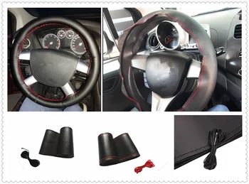 38CM DIY car steering wheel cover soft leather braided needle accessories for Jeep Liberty Trailhawk Commander Hurricane
38CM DIY car steering wheel cover soft leather braided needle accessories for Jeep Liberty Trailhawk Commander Hurricane