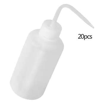 20pcs/set 250ml Plastic Squeeze Bottle Dispenser Sauce Liquid Bottle Watering Tattoo Wash White Bent Tip Clear Labware
20pcs/set 250ml Plastic Squeeze Bottle Dispenser Sauce Liquid Bottle Watering Tattoo Wash White Bent Tip Clear Labware