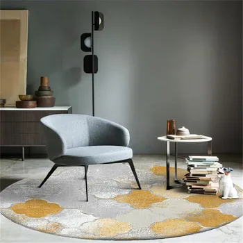 Nordic Old Style Orange Gray Geometric Floral Round Rug Carpet Living Room Morocco Decoration Mat Bedside Tables For Bedroom
Nordic Old Style Orange Gray Geometric Floral Round Rug Carpet Living Room Morocco Decoration Mat Bedside Tables For Bedroom