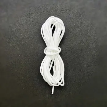 3mm Mask Rope High-quality Round Elastic Band Diy Material 5m 10m 20m 50m White Mask Elastic Rope 1 Bag 
3mm Mask Rope High-quality Round Elastic Band Diy Material 5m 10m 20m 50m White Mask Elastic Rope 1 Bag