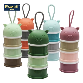 3 Layer Portable Safe Formula Dispenser Baby Food Container Candy Fruit Food Storage Cartoon Piggy Milk Powder Box Snack
3 Layer Portable Safe Formula Dispenser Baby Food Container Candy Fruit Food Storage Cartoon Piggy Milk Powder Box Snack