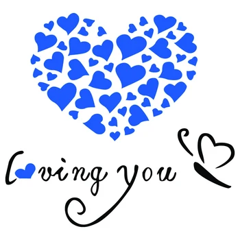 Creative Design Lovely Heart Pattern Home Living Room Wall Sticker DIY Decal Removable Bedroom Wall Decoration
Creative Design Lovely Heart Pattern Home Living Room Wall Sticker DIY Decal Removable Bedroom Wall Decoration