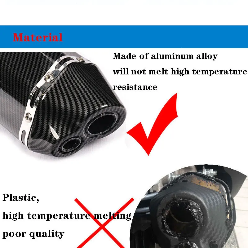 51mm Motorcycle exhaust pipe muffler for yoshimura exhaust Escape moto with silencer DB killer for Z900 MT09 KTM390 R6 FZ8 zx6r 51mm Motorcycle exhaust pipe muffler for yoshimura exhaust Escape moto with silencer DB killer for Z900 MT09 KTM390 R6 FZ8 zx6r - motorcycles-accessories, pipe