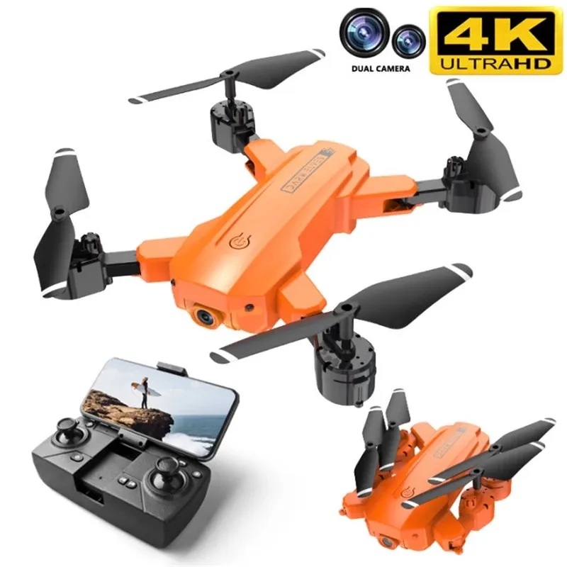 4K Dual Camera RC Drones 2.4G HD Transmission WiFi 4-Axis Folding Pro Quadrocopter Professional Helicopter Kids Toys Boy
4K Dual Camera RC Drones 2.4G HD Transmission WiFi 4-Axis Folding Pro Quadrocopter Professional Helicopter Kids Toys Boy