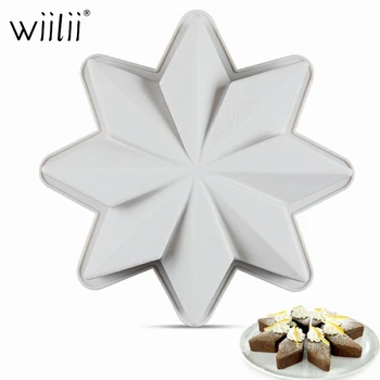 8-Pointed Star Silicone Cake Pan For Pastries Chocolate Dessert Mold DIY Arts Crafts Soap Molds Cake Decor Baking Tools Bakeware
8-Pointed Star Silicone Cake Pan For Pastries Chocolate Dessert Mold DIY Arts Crafts Soap Molds Cake Decor Baking Tools Bakeware