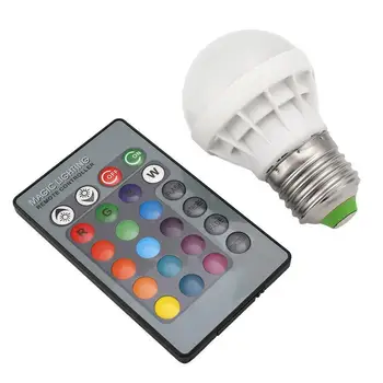 LED Bulb Light Bulb with Remote Control Plastic & Alloy Atmosphere Rendering Home Decor Room Lighting Color Changing Durable
LED Bulb Light Bulb with Remote Control Plastic & Alloy Atmosphere Rendering Home Decor Room Lighting Color Changing Durable