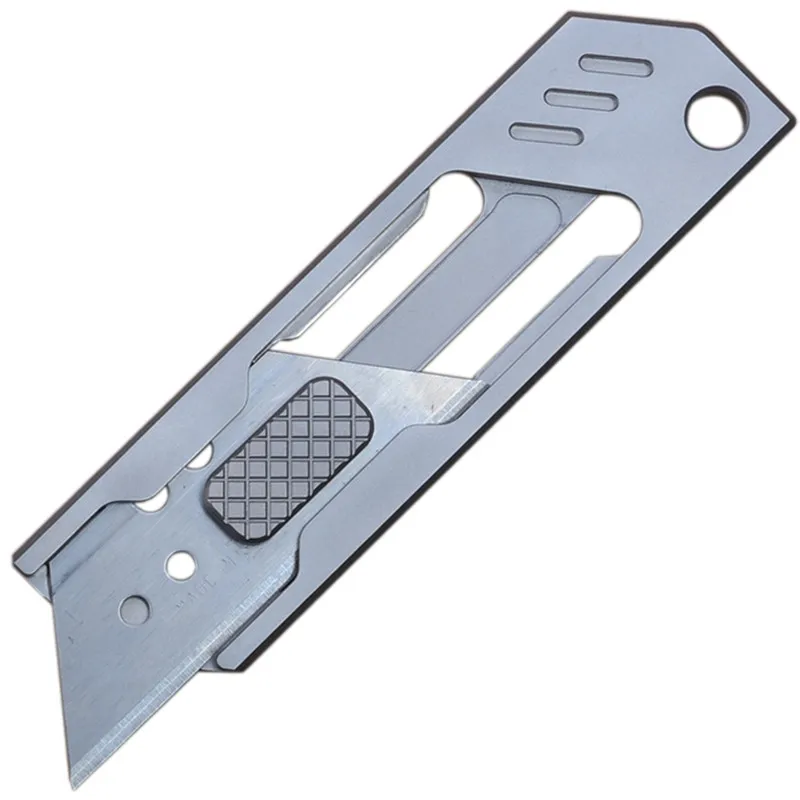 Screwless Titanium Alloy Art Knife Quick Release Mini Sharp Small EDC Multifunction Portable Open Box Knife
Screwless Titanium Alloy Art Knife Quick Release Mini Sharp Small EDC Multifunction Portable Open Box Knife