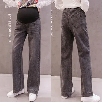 Wide Leg Jeans Maternity Pants For Pregnant Women Trousers High Waist Comfortable Loose Jeans Pregnancy Pants Maternity Clothes
Wide Leg Jeans Maternity Pants For Pregnant Women Trousers High Waist Comfortable Loose Jeans Pregnancy Pants Maternity Clothes