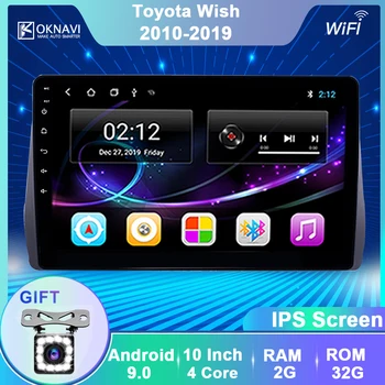 OKNAVI 2 Din 10'' Car Multimedia Player For Toyota Wish 2010 2012 2013 2014 2015 2016 2017 2018 GPS Navigation Radio WIFI No DVD
OKNAVI 2 Din 10'' Car Multimedia Player For Toyota Wish 2010 2012 2013 2014 2015 2016 2017 2018 GPS Navigation Radio WIFI No DVD