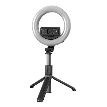 Portable 5 inch LED Selfie Ring Light Phone Photography Video Lamp with Bluetooth Shutter Remote
Portable 5 inch LED Selfie Ring Light Phone Photography Video Lamp with Bluetooth Shutter Remote