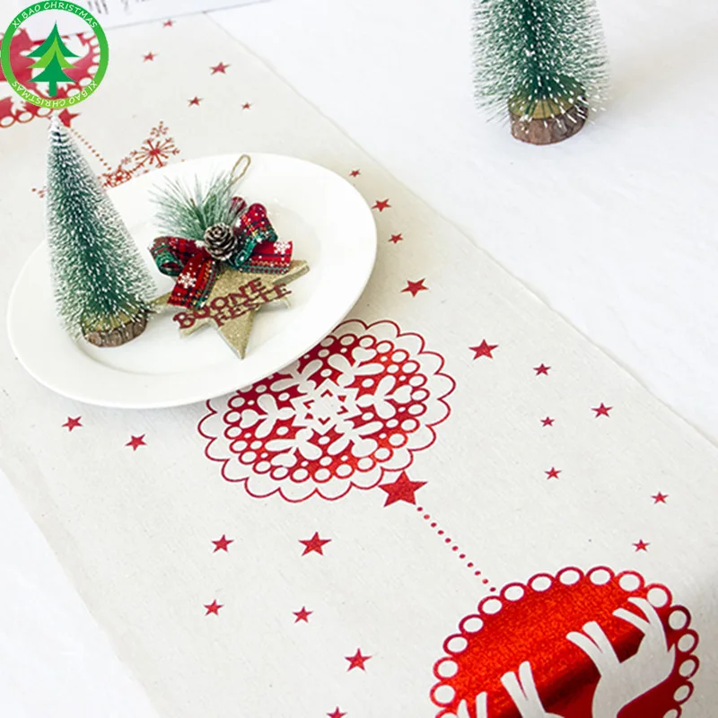 Christmas decorations for home cotton printed tablecloth table flag desktop decoration new year home decoration
Christmas decorations for home cotton printed tablecloth table flag desktop decoration new year home decoration