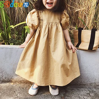Sodawn Children Dress Summer 2020 Hot Selling Childrenswear Girls KoreanColor Retro High-waisted Puff Sleeve Princess Dress
Sodawn Children Dress Summer 2020 Hot Selling Childrenswear Girls KoreanColor Retro High-waisted Puff Sleeve Princess Dress
