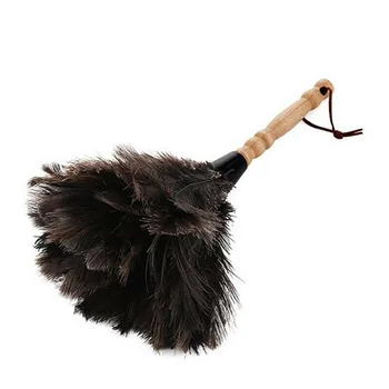 Natural Ostrich Feather Duster Anti-static Soft Feather Fur Duster Brush Wooden Handle Dust Cleaning Tool
Natural Ostrich Feather Duster Anti-static Soft Feather Fur Duster Brush Wooden Handle Dust Cleaning Tool