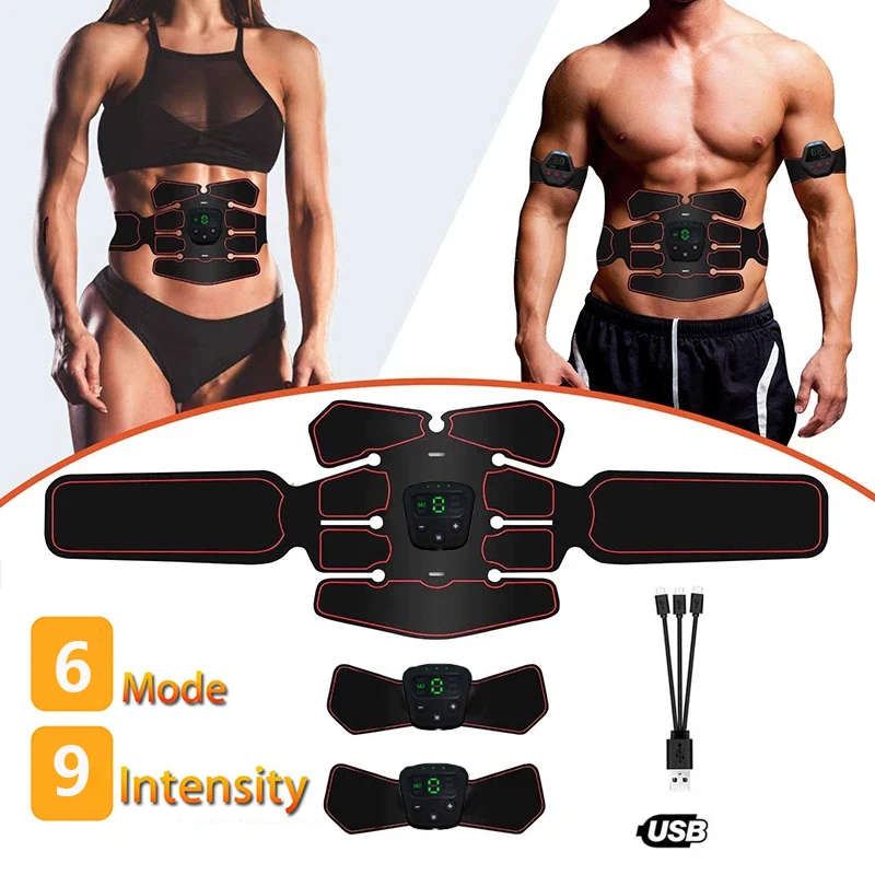 USB Abs Muscle Stimulator Toner Slimming Belt EMS Abdominal Trainer Vibration Fitness Massager Muscle Massage Home Gym Equiment
USB Abs Muscle Stimulator Toner Slimming Belt EMS Abdominal Trainer Vibration Fitness Massager Muscle Massage Home Gym Equiment