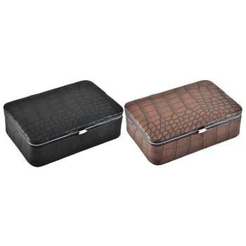 Travel Jewelry Packaging Box Cosmetic Makeup Organizer Jewelry Box Earrings Display Rings Organizer Jewelry Casket Carrying Case
Travel Jewelry Packaging Box Cosmetic Makeup Organizer Jewelry Box Earrings Display Rings Organizer Jewelry Casket Carrying Case