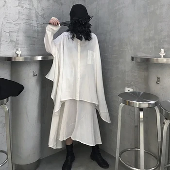 2020 New Spring White Blouese Women Full Sleeves Loose Big Size Korean Fashion Female Casual Shirt Tide Fashion 5D387
2020 New Spring White Blouese Women Full Sleeves Loose Big Size Korean Fashion Female Casual Shirt Tide Fashion 5D387