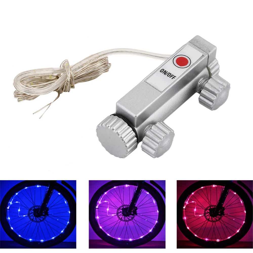 Waterproof Bicycle Spoke Light 6 Color String Night Riding Decorative Lights Safety Warning Lights Outdoor Cycling Accessories
Waterproof Bicycle Spoke Light 6 Color String Night Riding Decorative Lights Safety Warning Lights Outdoor Cycling Accessories