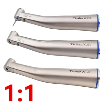 1:1 contra angle handpiece with push button Ti Max X25/X25L low speed & high speed dental polishing instrument
1:1 contra angle handpiece with push button Ti Max X25/X25L low speed & high speed dental polishing instrument