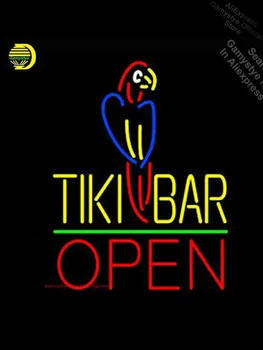 Tiki Bar With Parrot Open NEON LIGHT SIGN Neon Sign REAL GLASS Neon Indoor Signs Crown Roya Sign Outdoor Wall Light Lamp Logo
Tiki Bar With Parrot Open NEON LIGHT SIGN Neon Sign REAL GLASS Neon Indoor Signs Crown Roya Sign Outdoor Wall Light Lamp Logo