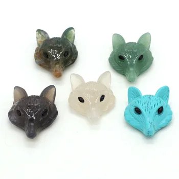 1pcs Natural Stone Beads Fox Shape Semi-precious Stone Beads for Jewelry Making Beadwork DIY Bracelet Necklace Accessories
1pcs Natural Stone Beads Fox Shape Semi-precious Stone Beads for Jewelry Making Beadwork DIY Bracelet Necklace Accessories
