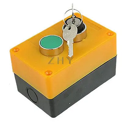 AC 400V 10A 2 Position Key Lock Selector Select Green Momentary Push Button
AC 400V 10A 2 Position Key Lock Selector Select Green Momentary Push Button