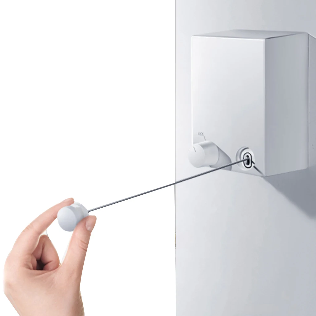 Indoor Outdoor Retractable Clothesline Laundry Drying Rack Wall Mounted Laundry Dryer Hotel Bathroom Invisible Clothes Line
Indoor Outdoor Retractable Clothesline Laundry Drying Rack Wall Mounted Laundry Dryer Hotel Bathroom Invisible Clothes Line