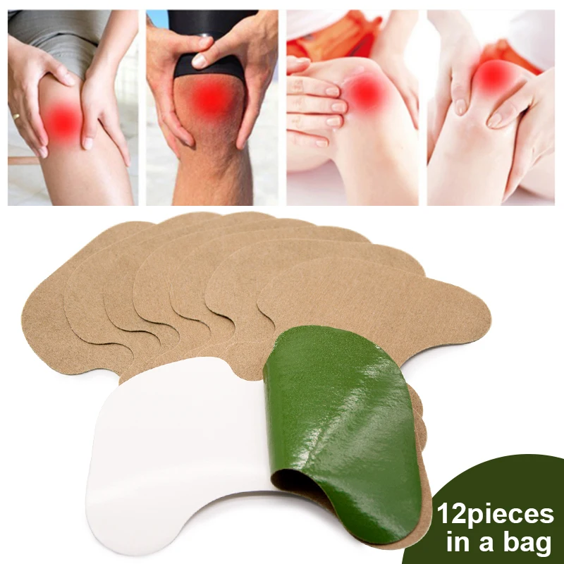Sumifun 12pcs Herbal Knee Plaster Wormwood Extract Relieving Knee Joint Ache Rheumatoid Arthritis Medical Patch D2140
Sumifun 12pcs Herbal Knee Plaster Wormwood Extract Relieving Knee Joint Ache Rheumatoid Arthritis Medical Patch D2140