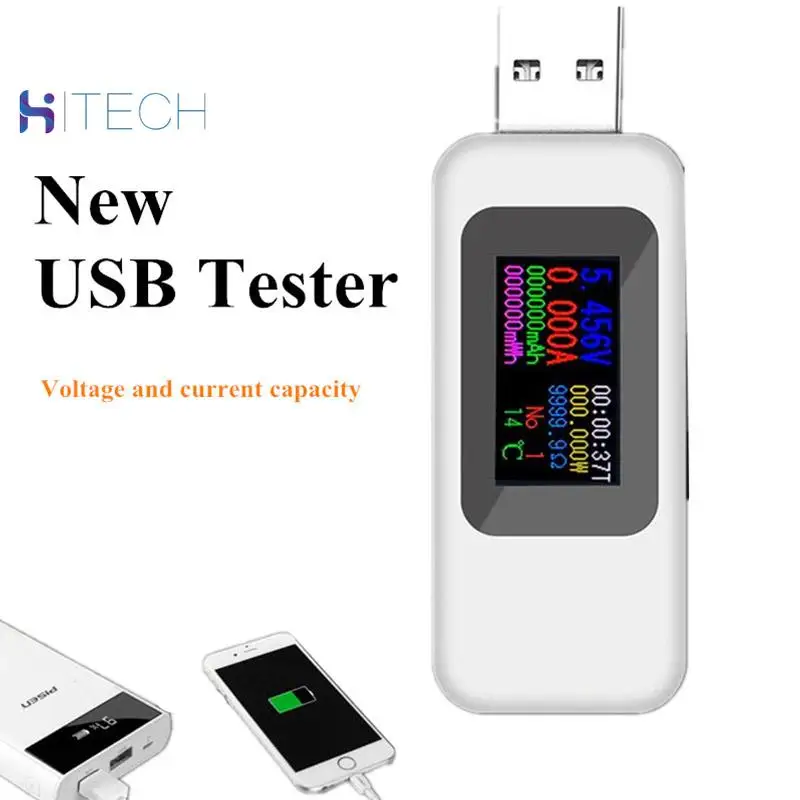 10 in 1 USB tester DC Digital voltmeter amperimetro current voltage meter amp volt ammeter detector power bank charger indicator
10 in 1 USB tester DC Digital voltmeter amperimetro current voltage meter amp volt ammeter detector power bank charger indicator