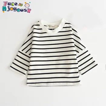 Kids Baby Boys Girls T-shirt Infant Toddler Long Sleeve Striped Cotton Tops Shirt Children Unisex Spring Autumn Clothes 
Kids Baby Boys Girls T-shirt Infant Toddler Long Sleeve Striped Cotton Tops Shirt Children Unisex Spring Autumn Clothes