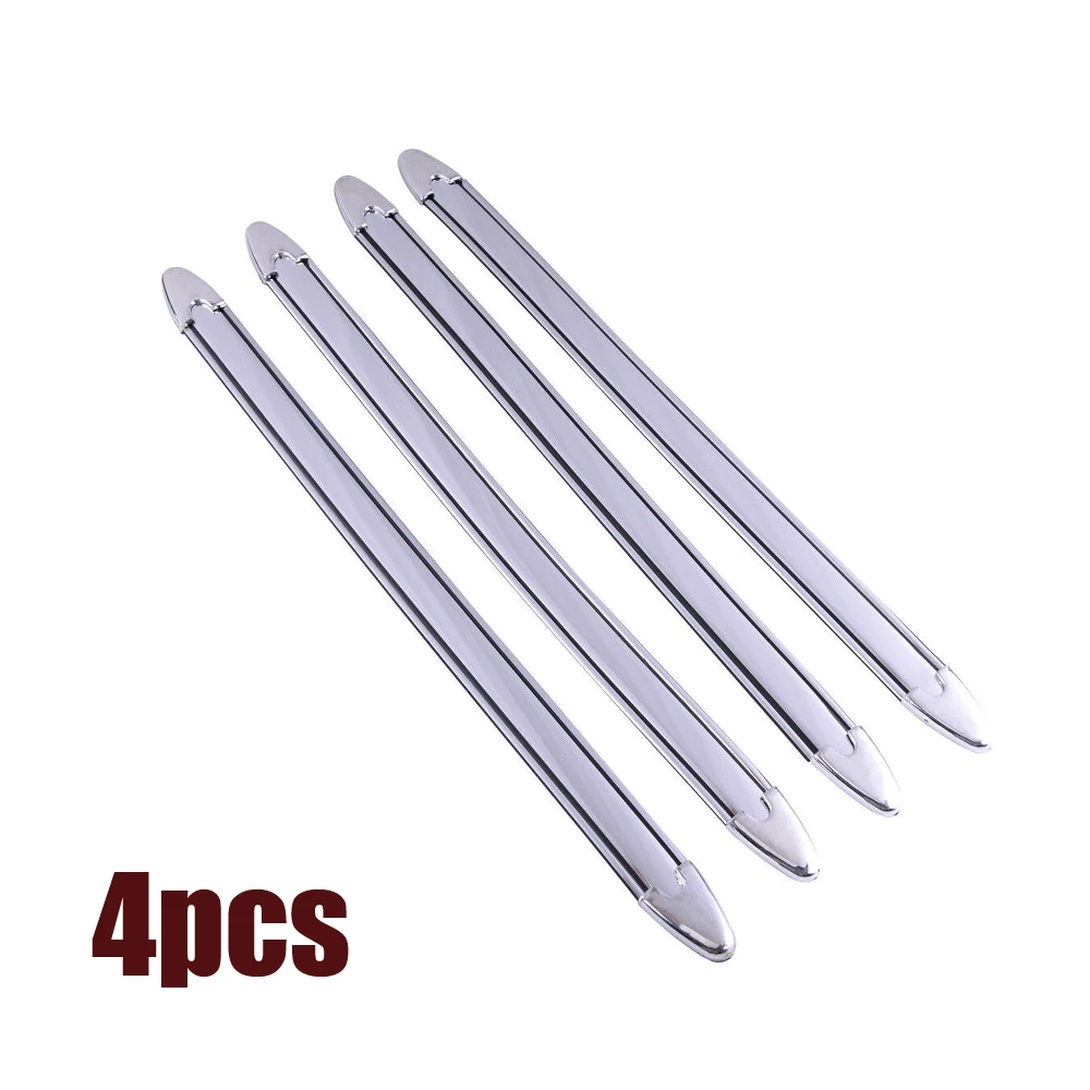 4pcs Silver Bumper Chrome Corner Side Edge Protector Guard Cover Flexible Glue Anti-Scratch 23*405mm Car Accessories
4pcs Silver Bumper Chrome Corner Side Edge Protector Guard Cover Flexible Glue Anti-Scratch 23*405mm Car Accessories
