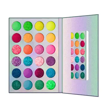 24 Colors Aurora Glow Eyeshadow Stage Clubbing Neon Makeup Kit In Blacklight UV Glow In The Dark Fluorescent Eye Shadows Pallete
24 Colors Aurora Glow Eyeshadow Stage Clubbing Neon Makeup Kit In Blacklight UV Glow In The Dark Fluorescent Eye Shadows Pallete