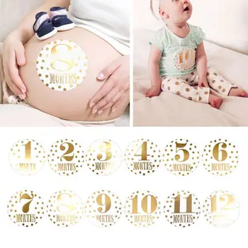 OOTDTY Baby Pregnant Women Monthly Photograph Sticker Fun Month 1-12 Milestone Stickers FOR kids baby clothes dress skirt
OOTDTY Baby Pregnant Women Monthly Photograph Sticker Fun Month 1-12 Milestone Stickers FOR kids baby clothes dress skirt