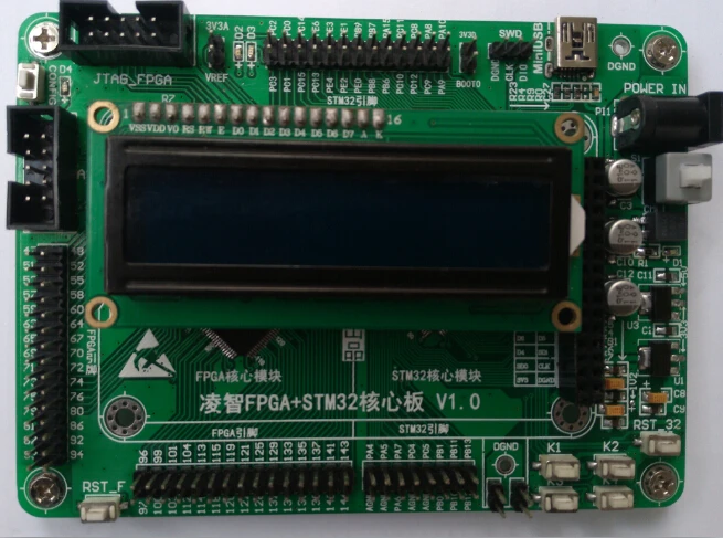 Electronic System Design: STM32 Development Board FPGA Development Board STM32F103VCT6+FPGA Core Board
Electronic System Design: STM32 Development Board FPGA Development Board STM32F103VCT6+FPGA Core Board