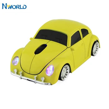 Nworld Wireless Computer Mouse Beetle Car Shape USB Scroll Mice 1200DPI Optical Gaming Mause USB Receiver For PC Laptop Computer
Nworld Wireless Computer Mouse Beetle Car Shape USB Scroll Mice 1200DPI Optical Gaming Mause USB Receiver For PC Laptop Computer