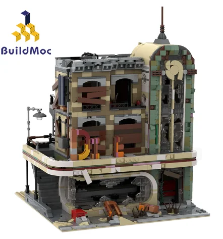 BuildMOC Street View Series Downtown Diner 10260 40173 In Stock Building Blocks Creator Bricks Model 99004 19001
BuildMOC Street View Series Downtown Diner 10260 40173 In Stock Building Blocks Creator Bricks Model 99004 19001